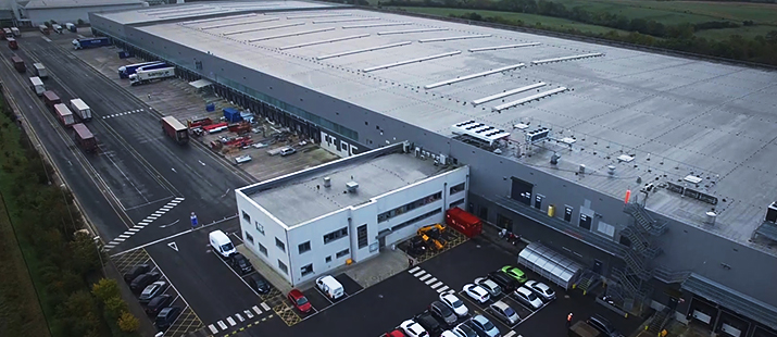 Newton Aycliff - Logistikzentrum Lidl UK